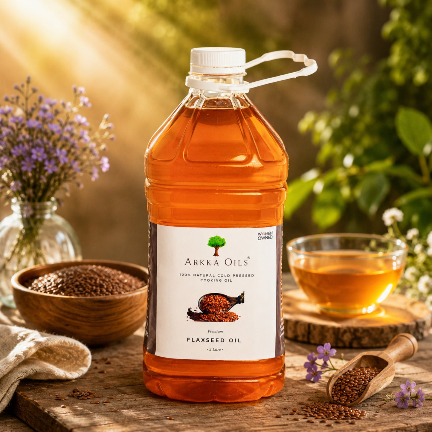 Arkka Cold Pressed Flaxseed Oil 2L