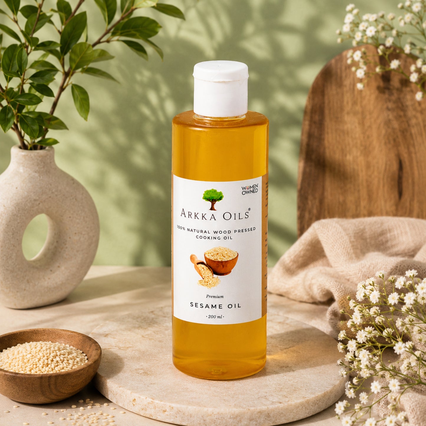 Arkka Cold Pressed Sesame Oil 200ml