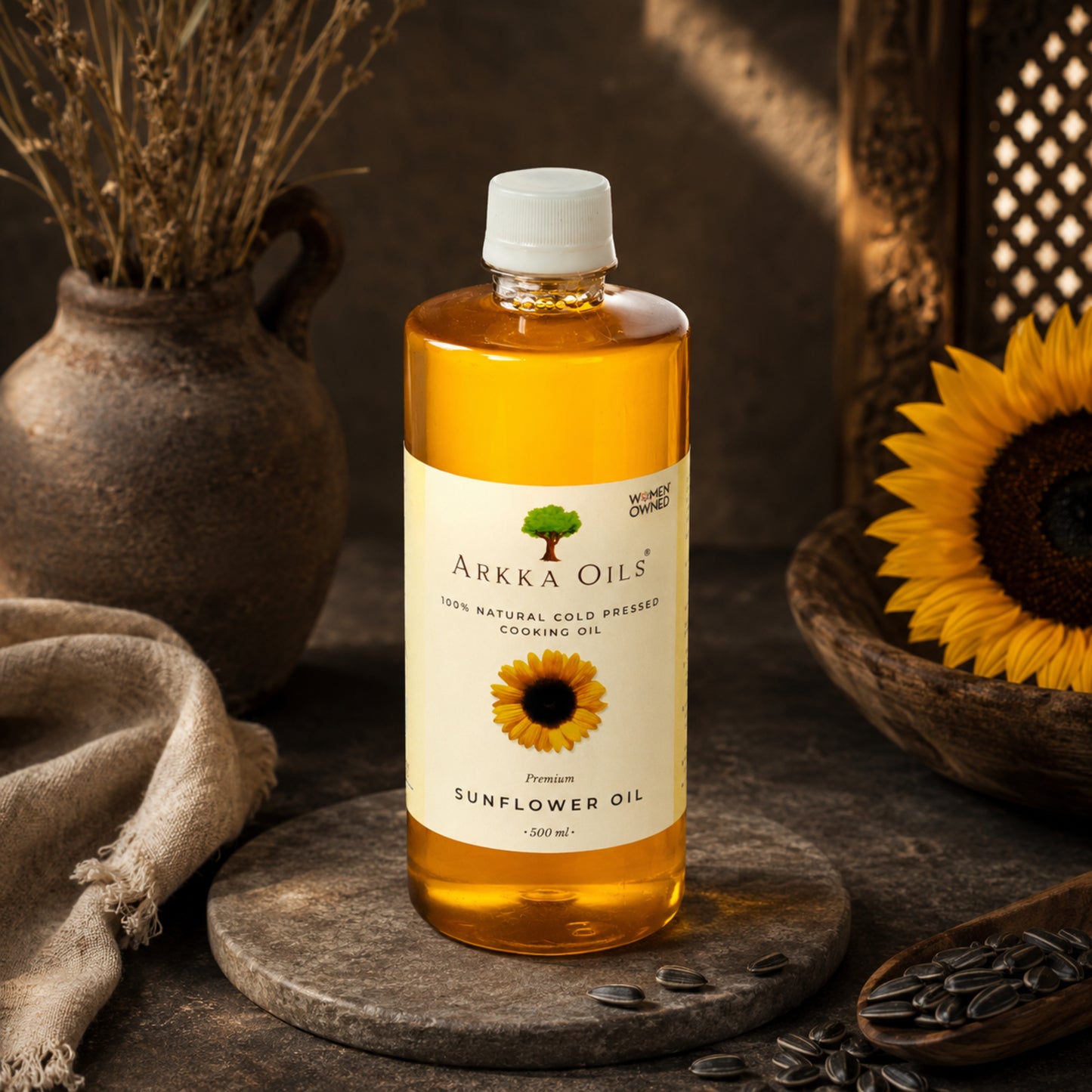 Arkka Cold Pressed Sunflower Oil 500ml
