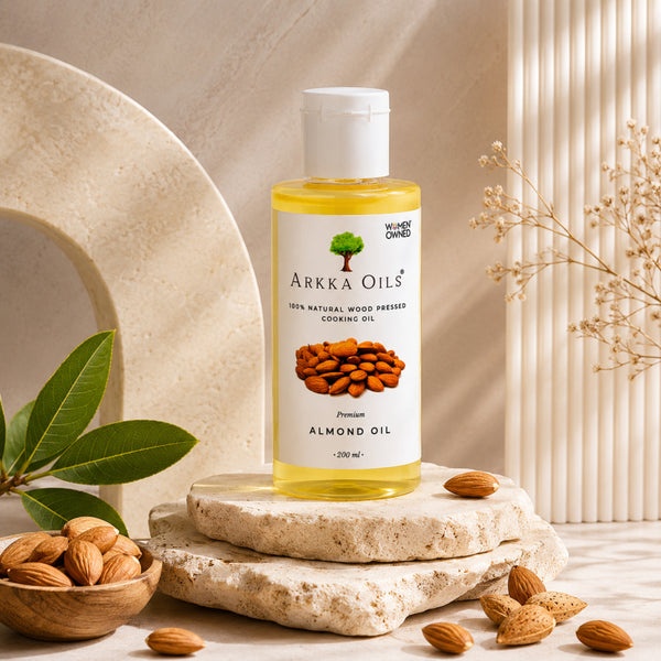 Arkka Cold Pressed Almond Oil 200ml