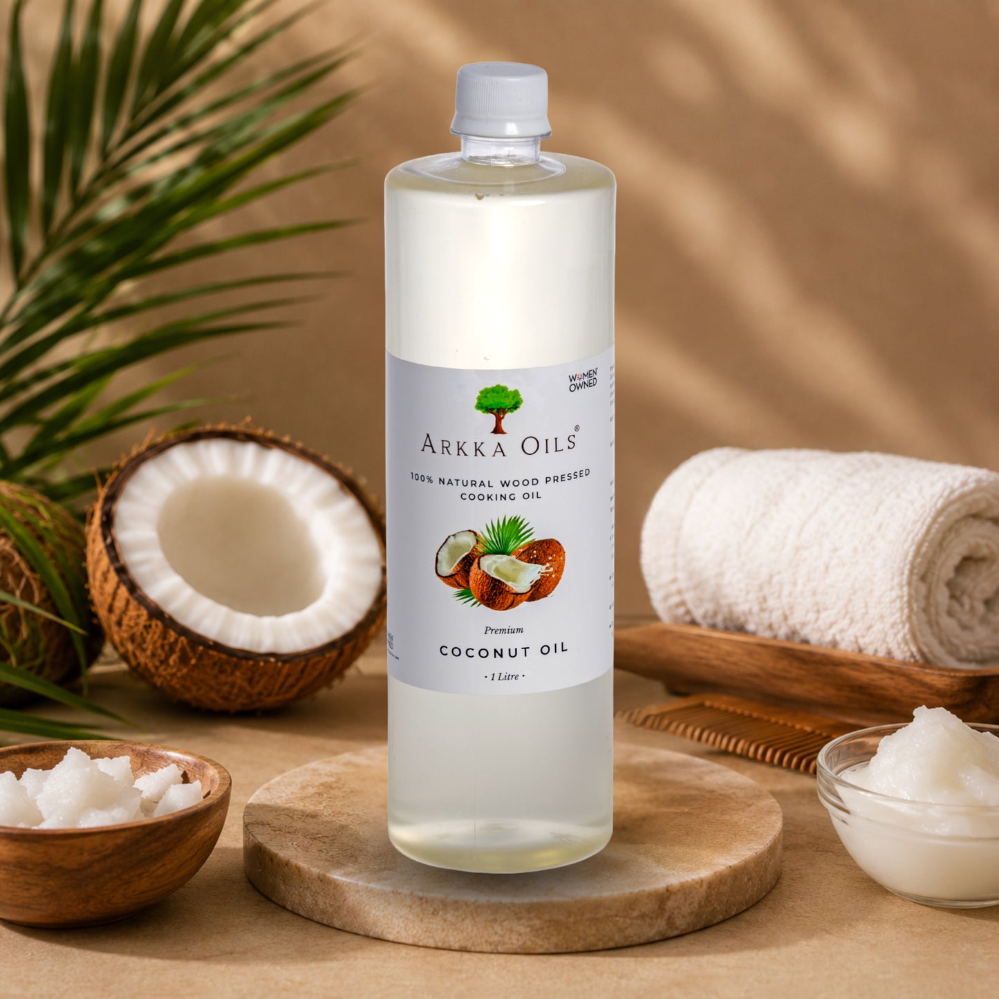 Arkka Cold Pressed Coconut Oil 1L