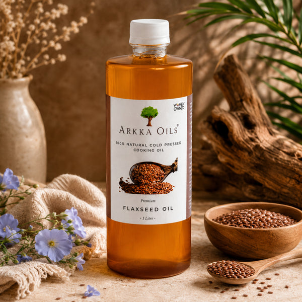 Arkka Cold Pressed Flaxseed Oil 1L