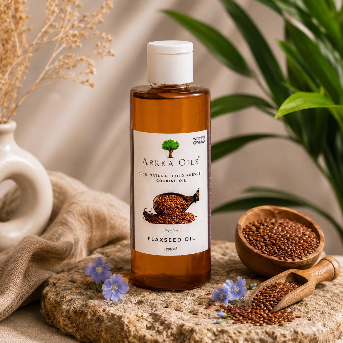 Arkka Cold Pressed Flaxseed Oil 200ml