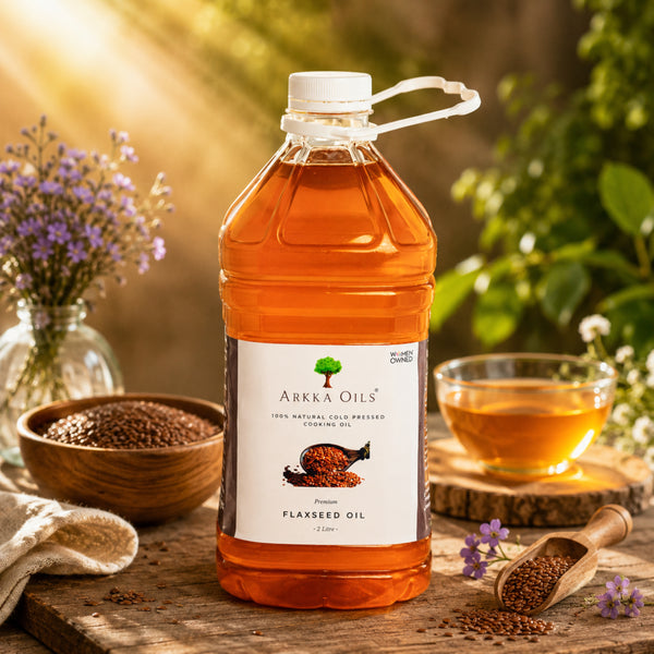 Arkka Cold Pressed Flaxseed Oil 2L