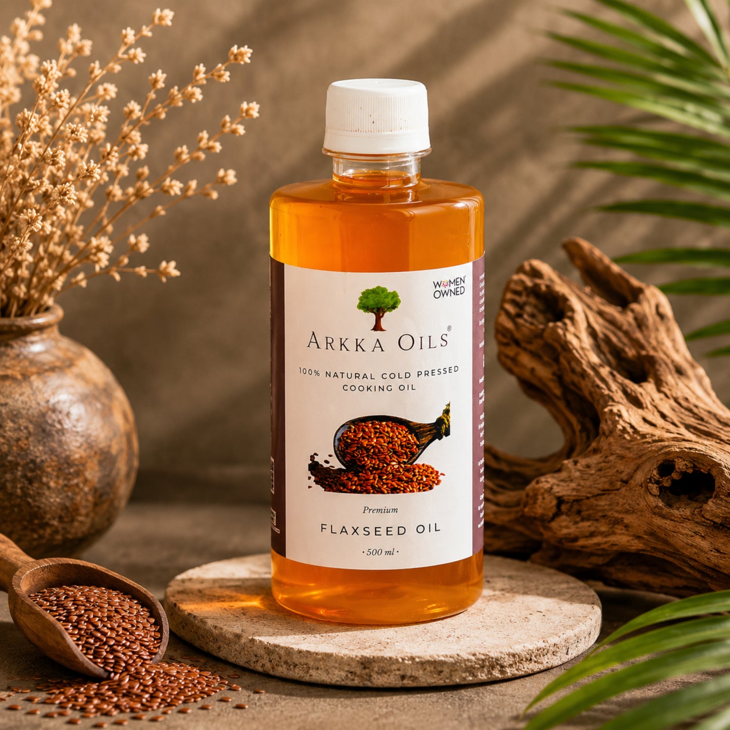 Arkka Cold Pressed Flaxseed Oil 500ml