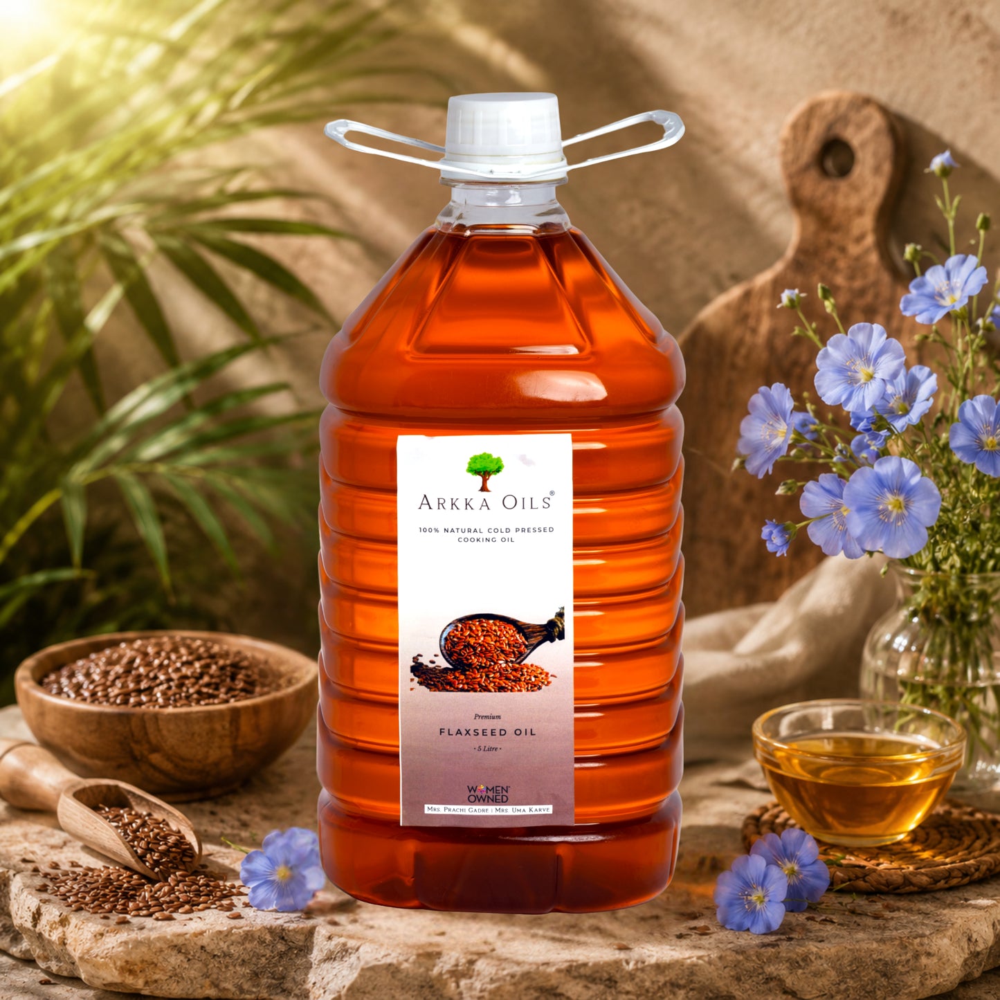 Arkka Cold Pressed Flaxseed Oil 5L