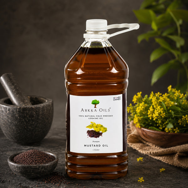 Arkka Cold Pressed Mustard Oil 2L