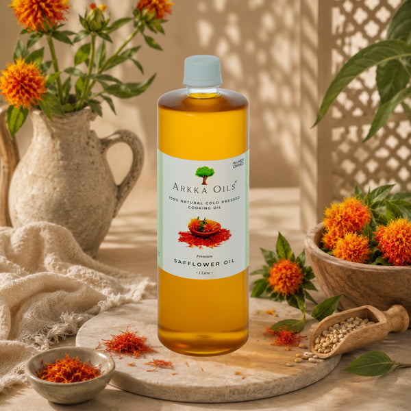 Arkka Cold Pressed Safflower Oil 1L