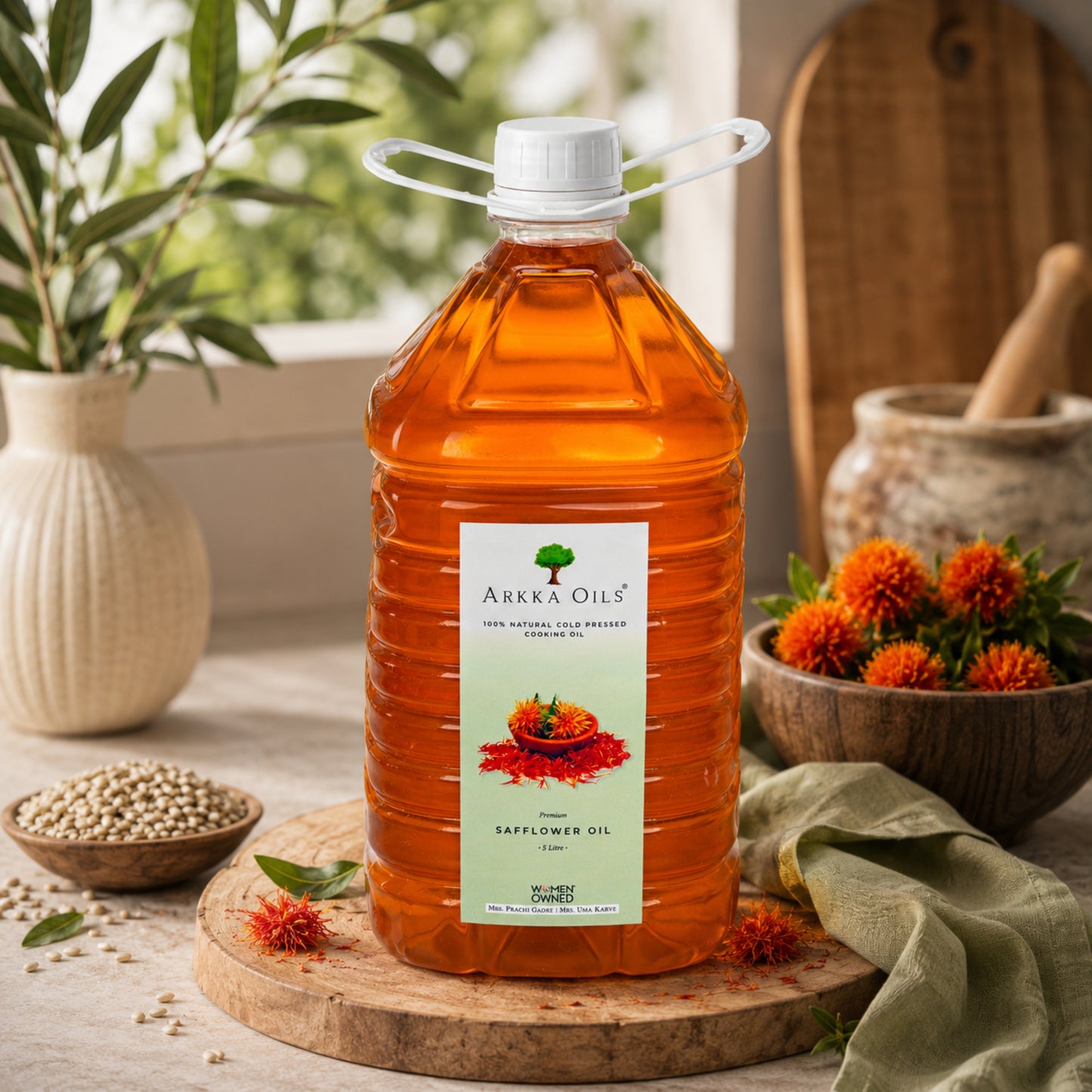 Arkka Cold Pressed Safflower Oil 5L