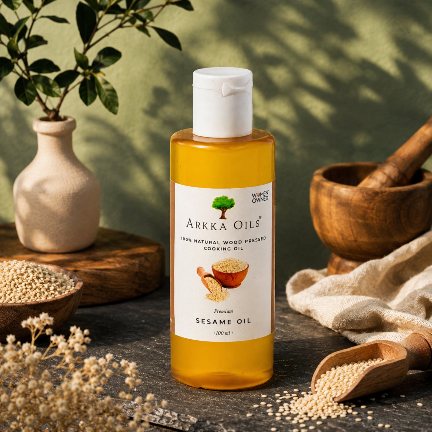 Arkka Cold Pressed Sesame Oil 100ml