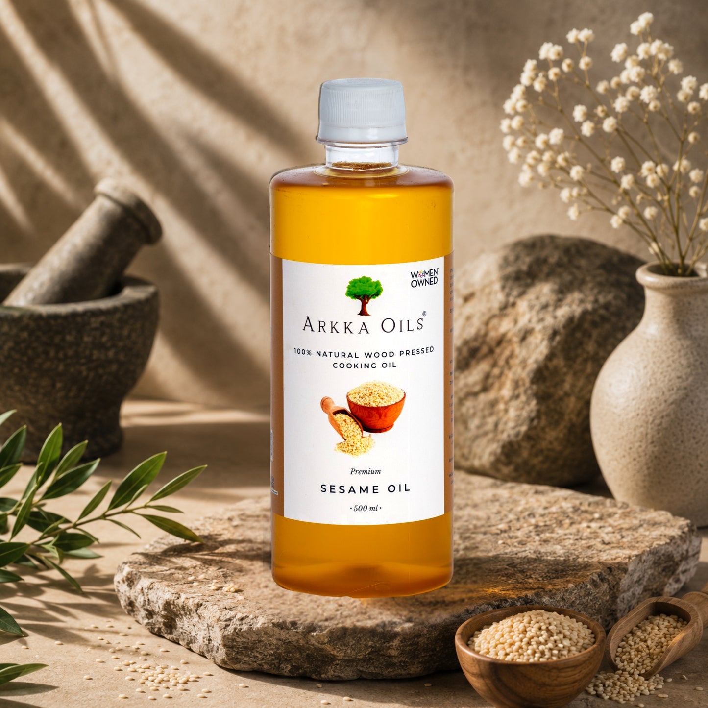 Arkka Cold Pressed Sesame Oil 500ml