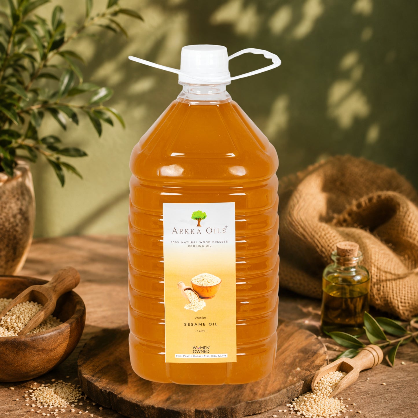 Arkka Cold Pressed Sesame Oil 5L