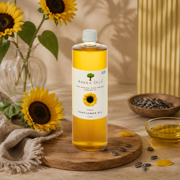Arkka Cold Pressed Sunflower Oil 1L